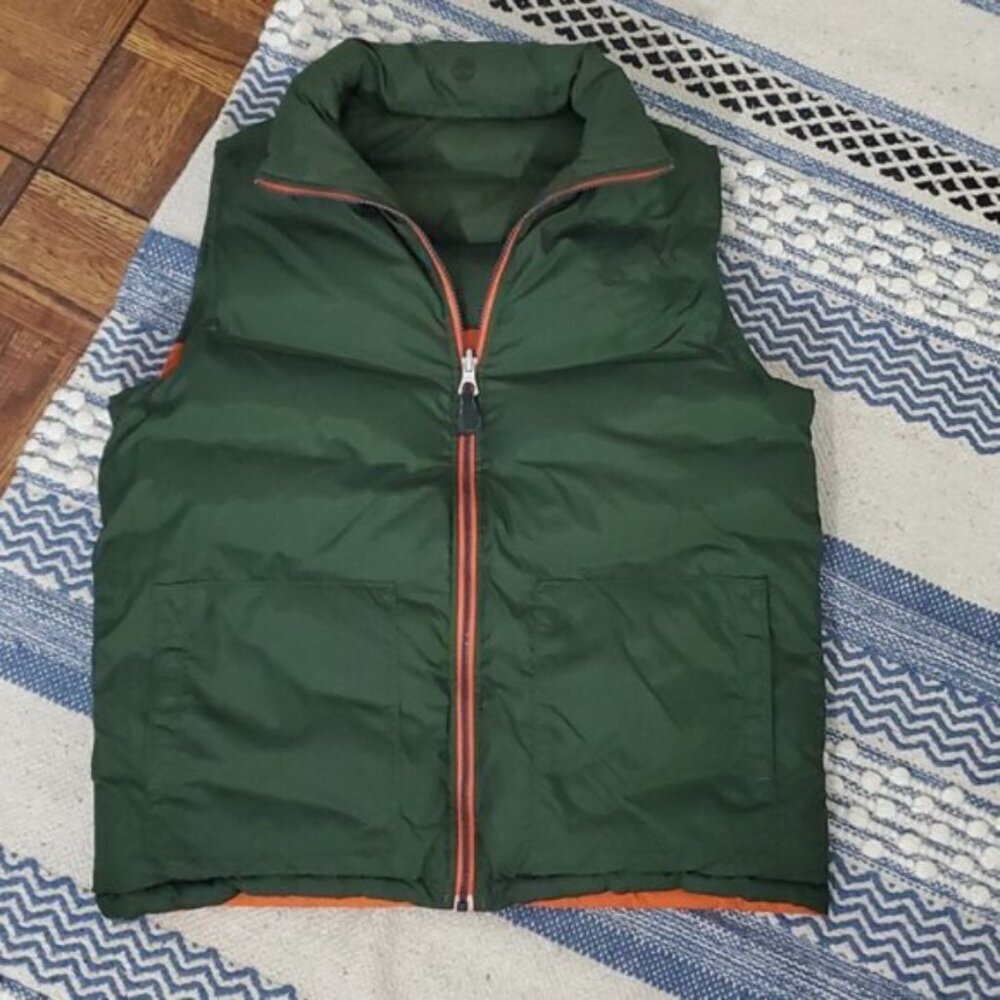 TIMBERLAND Reversible Puffer Color Block Utility Retreat Vest - Picture 3 of 16